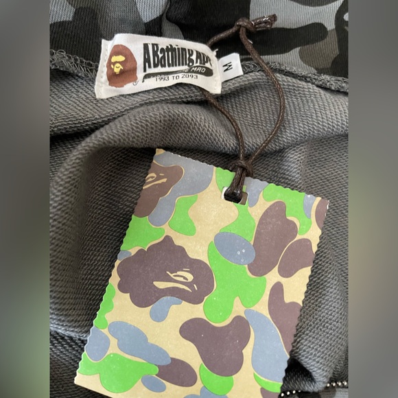 BAPE ABC Camo Shark Full Zip Hoodie - Picture 7 of 8